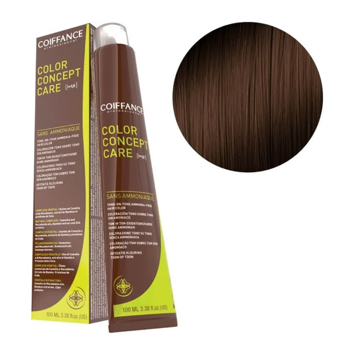 Color Concept Care Coloración 6.34 Rubio Oscuro Dorado Cobrizo Peinado 100ml