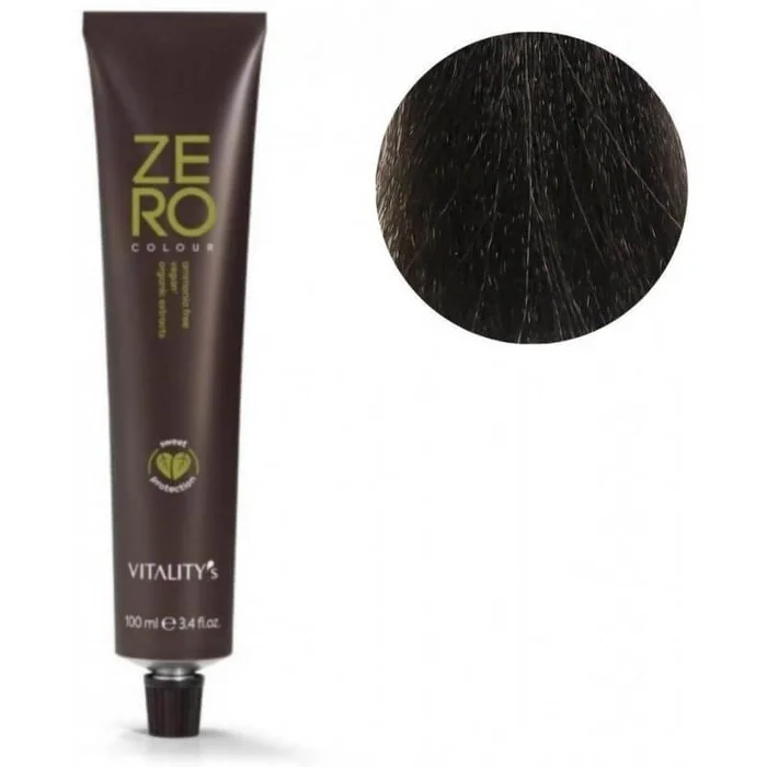 Color de cabello Zero n ° 6/91 rubio oscuro castaño ceniza Vitality’s 100ML