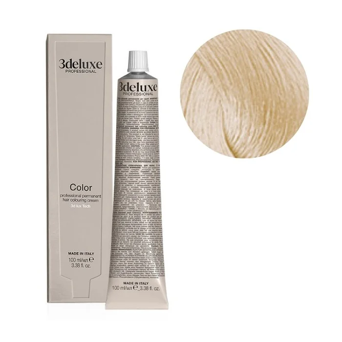 Coloración 12.0 rubio natural especial 3Deluxe 100ml