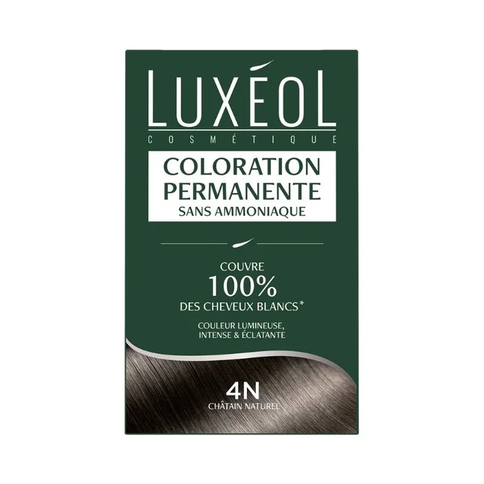 Coloración 4N Castaño Natural Luxéol 60 ml