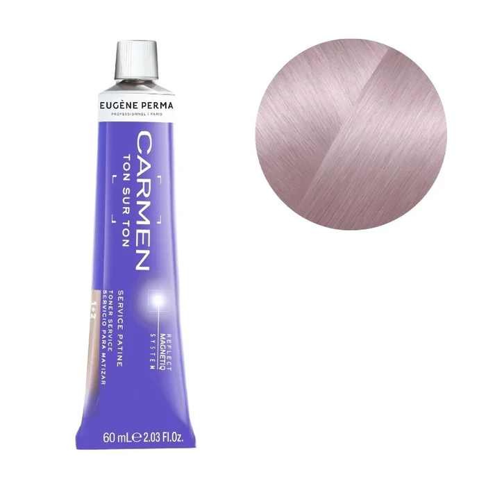 Coloración Carmen Ton sobre Ton P*12 Pátina plata Eugène Perma 60ml