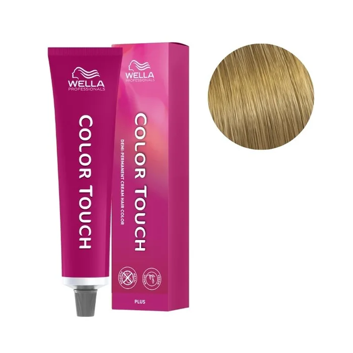 Coloración Color Touch Plus Rubio Claro Intenso Natural Marrón 88/07 Wella 60ml