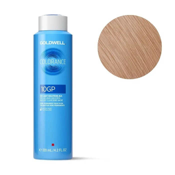 Coloración Colorance 10gp rubio extra claro dorado perlado Goldwell 120ml