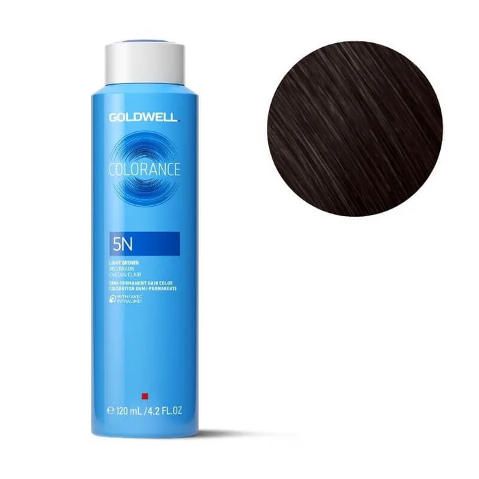 Coloración Colorance 5n castaño claro Goldwell 120ml