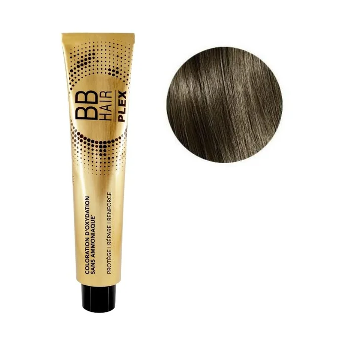 Coloración de oxidación BBHair Plex sin amoníaco n°6.3 Rubio Oscuro Dorado Générik 100ml.