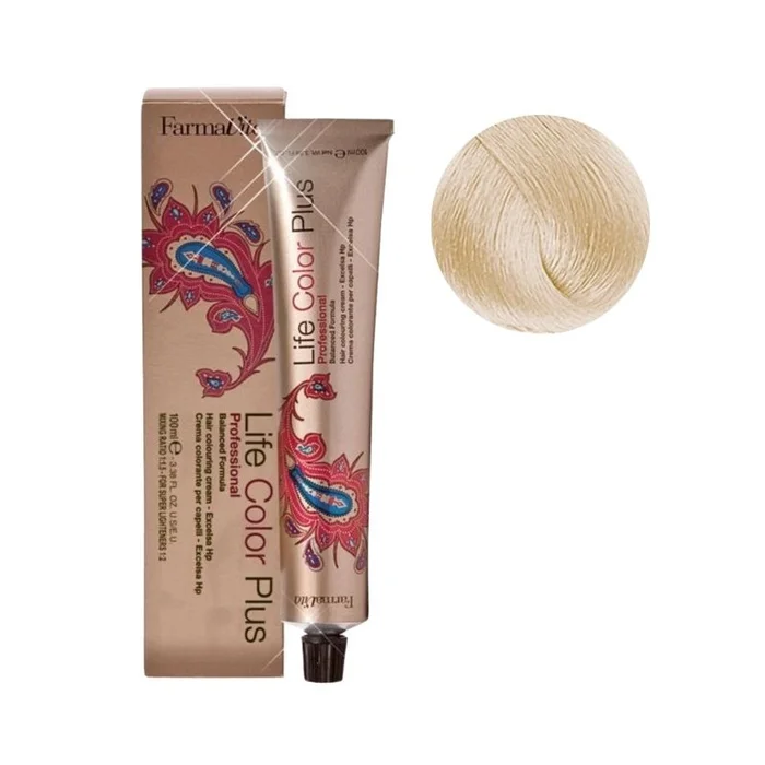 Coloración Life Color 12.0 rubio natural especial Farmavita 100ML