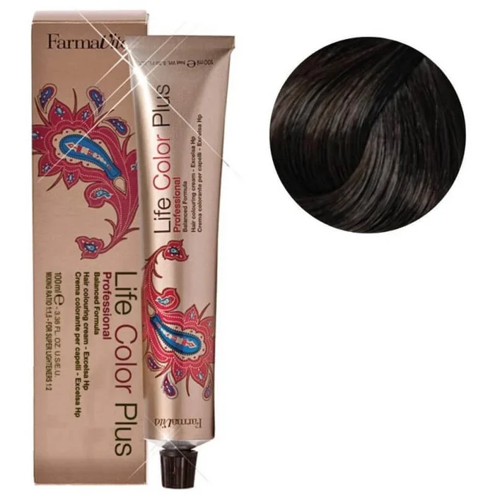 Coloración Life Color 4.0 Marrón Farmavita 100ML