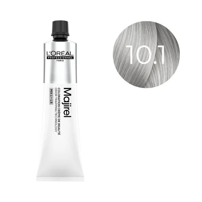 Coloración Majirel Rubios Muy Muy Claros Cenicientos 10.1 L’Oréal Professionnel 60ml