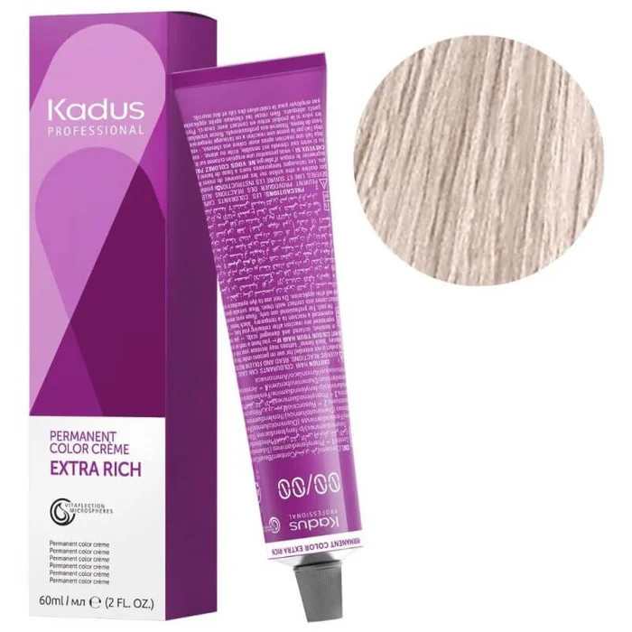 Coloración permanente 10/65 rubio muy muy claro violeta caoba Kadus 60ML