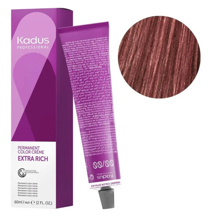 Coloración permanente 5/46 castaño claro cobrizo violeta Kadus 60ML