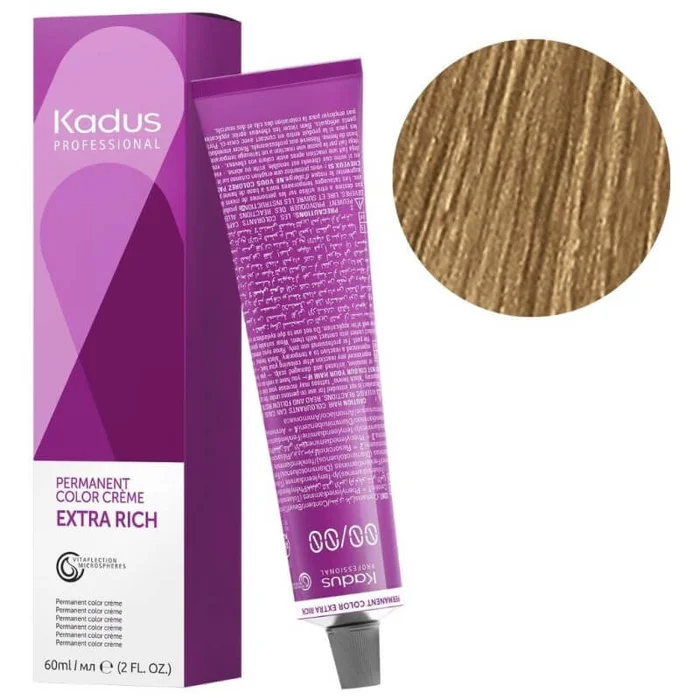 Coloración permanente 8/7 rubio claro castaño Kadus 60ML