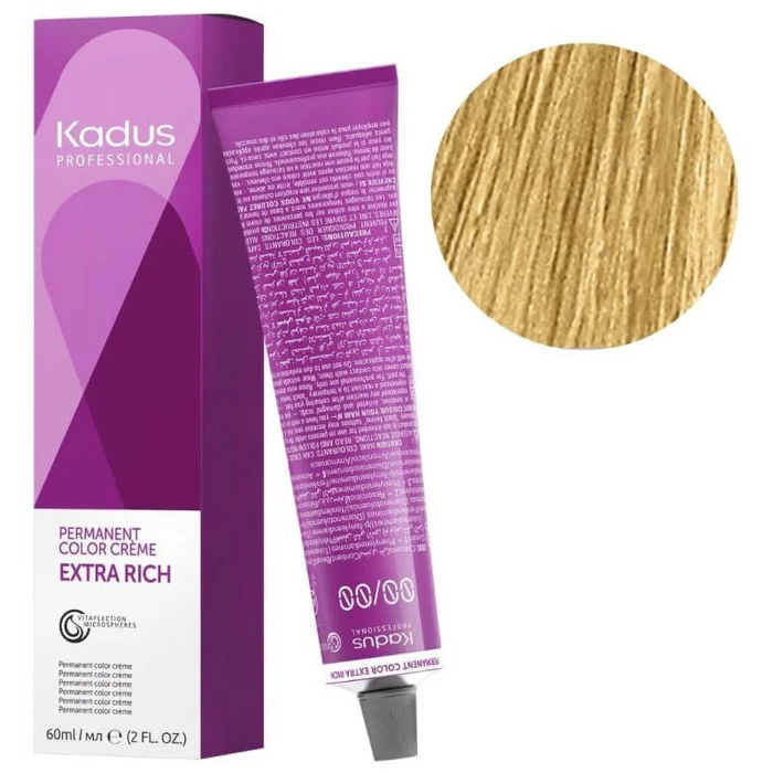 Coloración permanente 8 / rubio claro Kadus 60ML
