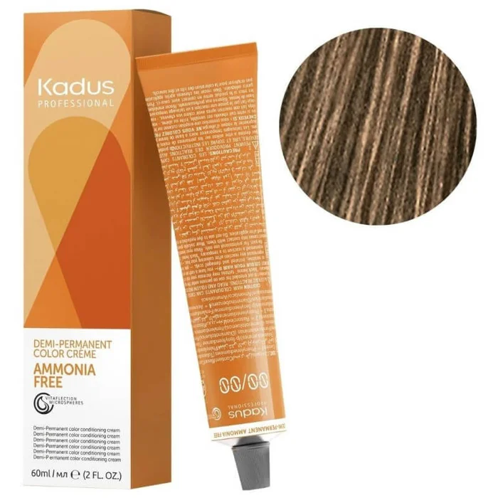 Coloración semipermanente sin amoniaco 6/3 rubio dorado oscuro Kadus 60ML