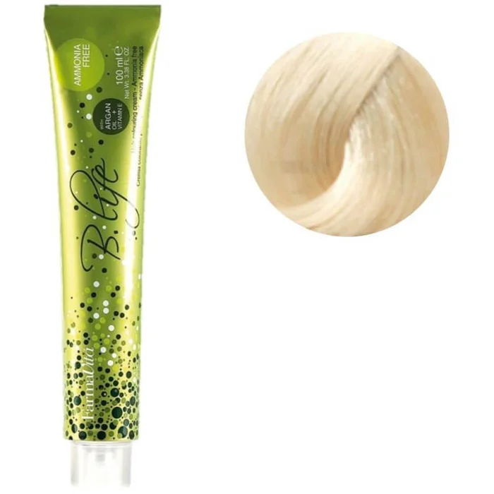 Coloración sin amoníaco B.Life color 10.0 rubio platino Farmavita 100ML