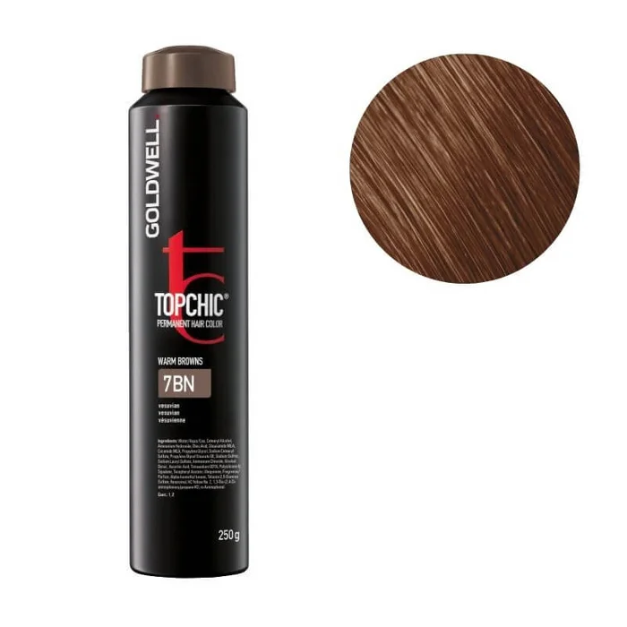 Coloración Topchic 7bn rubio medio beige Goldwell 250ml