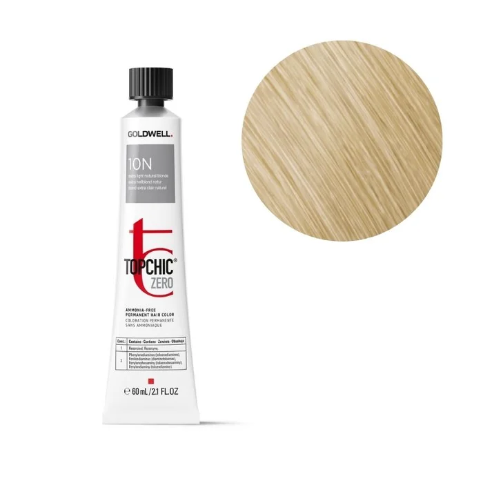 Coloración Topchic Zero 10n rubio extra claro Goldwell 60ml