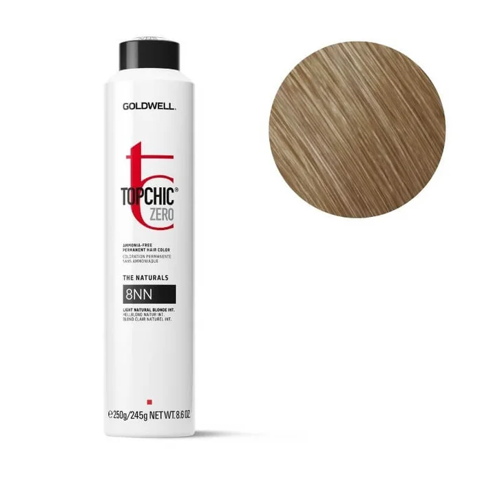 Coloración Topchic Zero 8nn rubio claro extra Goldwell 250ml