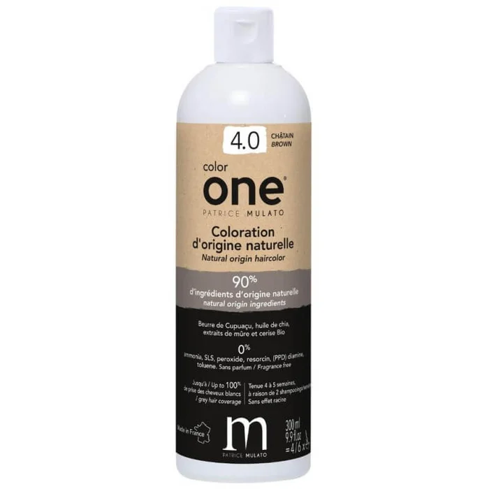 Colorante Color One 4.0 marrón Patrice Mulato 300ML