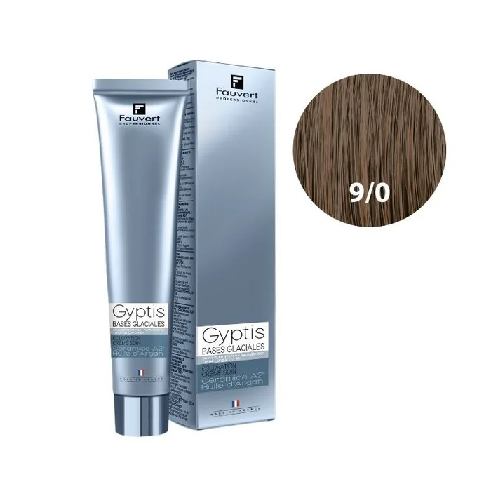 Crema de cuidado colorante Gyptis n°9/0-C rubio muy claro frío glacial Fauvert 100ML