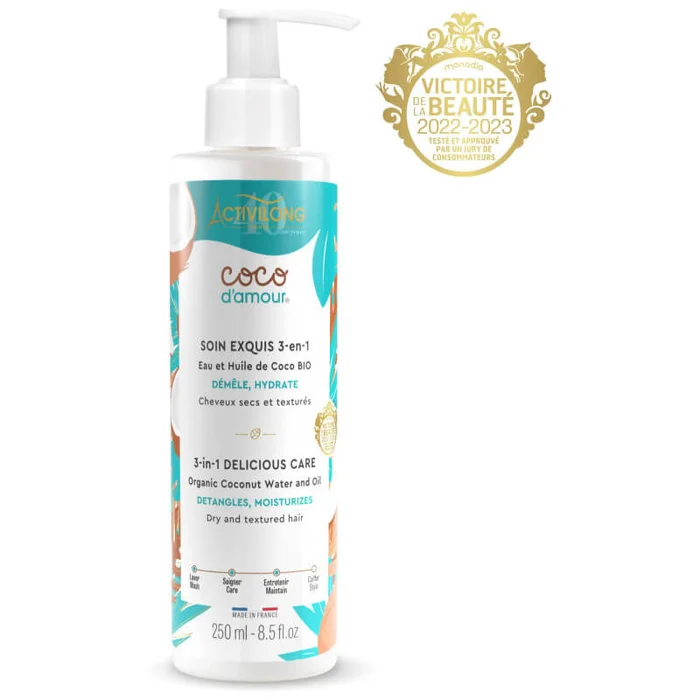 Cuidado exquisito 3 en 1 Coco d’amour Activilong 250 ML