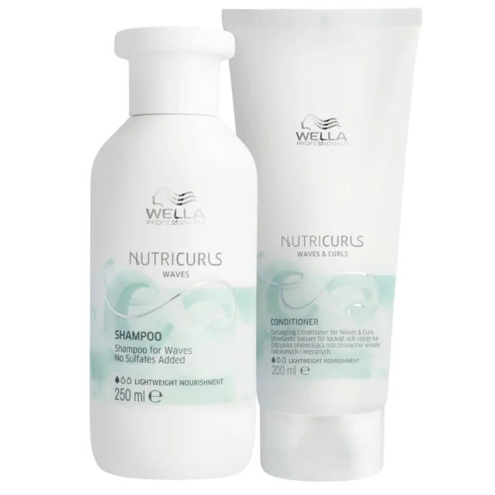 Dúo para cabello ondulado Nutricurls Wella