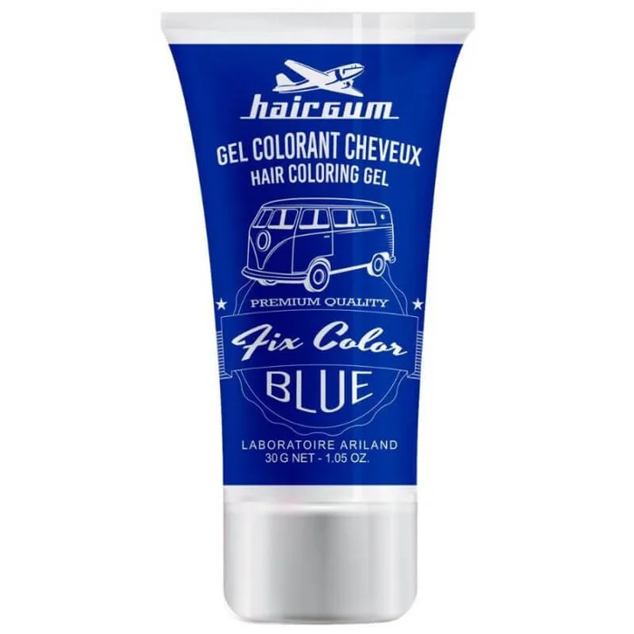 Hairgum Fix Gel de color azul 30 ML