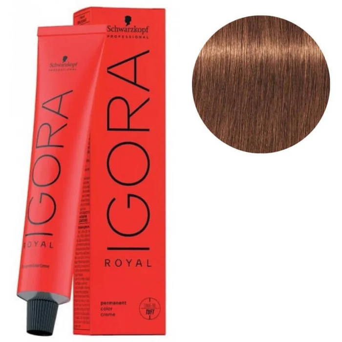 Igora Royal 7-57 Medio Rubio dorado Cobre 60 ML