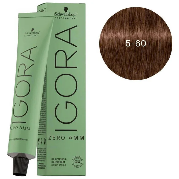 Igora Zero amm 5-60 Castaño claro castaño natural Schwarzkopf 60ML