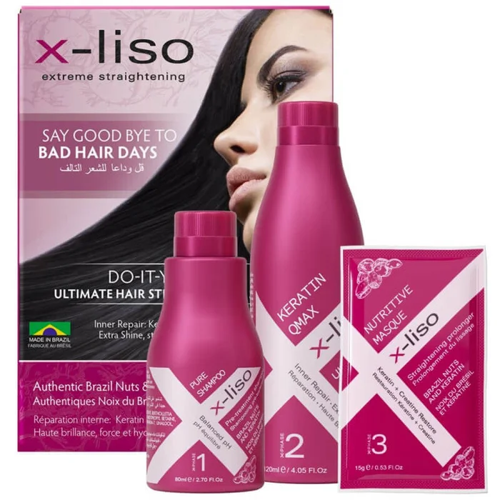 Kit Suavizante X-Liso Brasileño 215ML