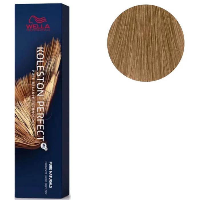 Koleston Perfect ME + 60 ML Wella 8/01 Rubio ceniza natural claro