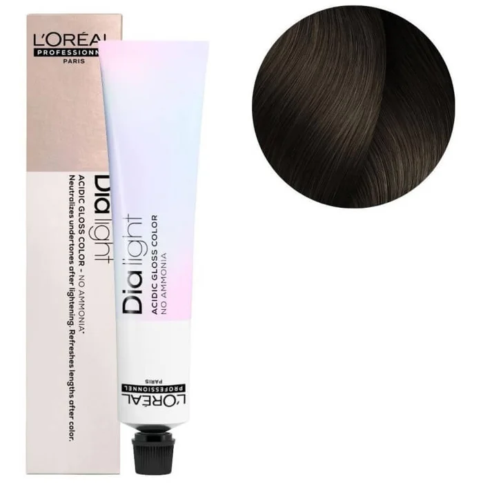 L’Oréal Professionnel Dia Light color de cabello n ° 6.13 rubio oscuro ceniza dorado 50ML