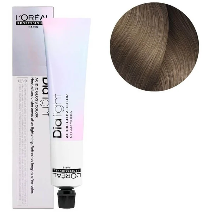 L’Oréal Professionnel Dia Light color de cabello n ° 8.28 rubio claro iridiscente mocca 50ML