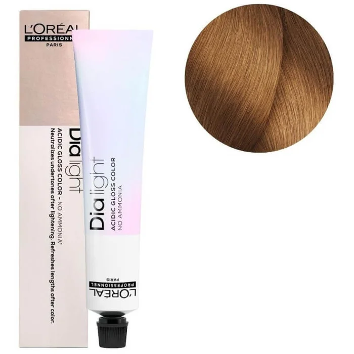 L’Oréal Professionnel Dia Light color de cabello n ° 8.34 rubio claro dorado cobre 50ML