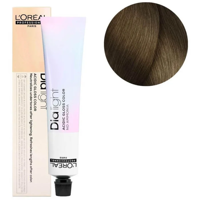 L’Oréal Professionnel rubio dorado Dia Light color de cabello n ° 7.3 50ML