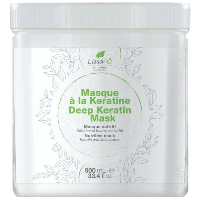 Mascarilla cabello sensible Keratina profunda LISSA’Ô 900ML