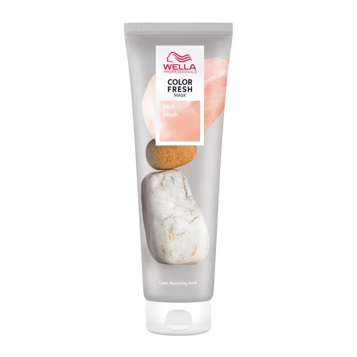 Mascarilla colorante Pink Blush Color Fresh Mask de Wella 150ML.