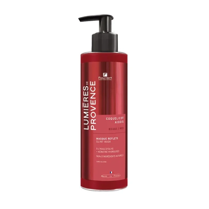 Mascarilla repigmentante Rojo Coquelicot Aixois Luz de Provenza Fauvert Professionnel 250ml
