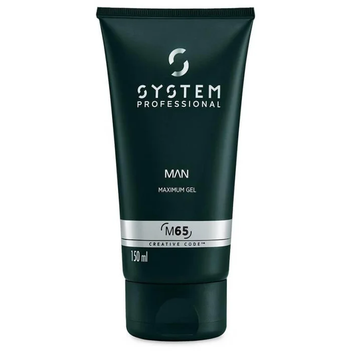 Maximum Gel M65 System Professional MAN 150mlTranslated to Spanish:Gel máximo M65 System Professional para hombre 150ml