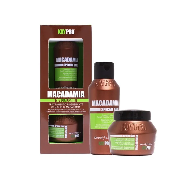 Mini Kit Macadamia Champú y Mascarilla KayPro 100ml