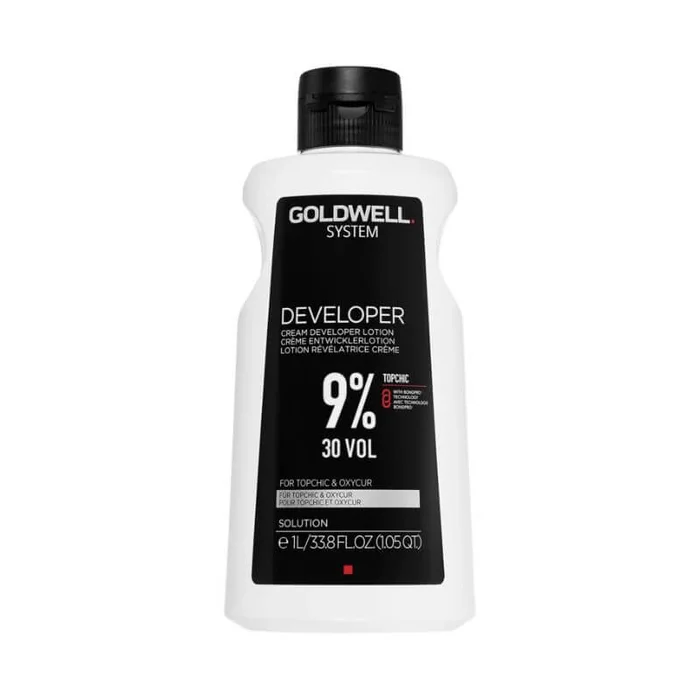 Oxydant System Developer 9% Goldwell 1lTranslated to Spanish:Oxidante System Developer 9% Goldwell 1l