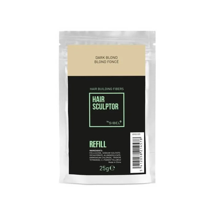 Recambio de fibra Hair Sculptor rubio oscuro Sibel 25g