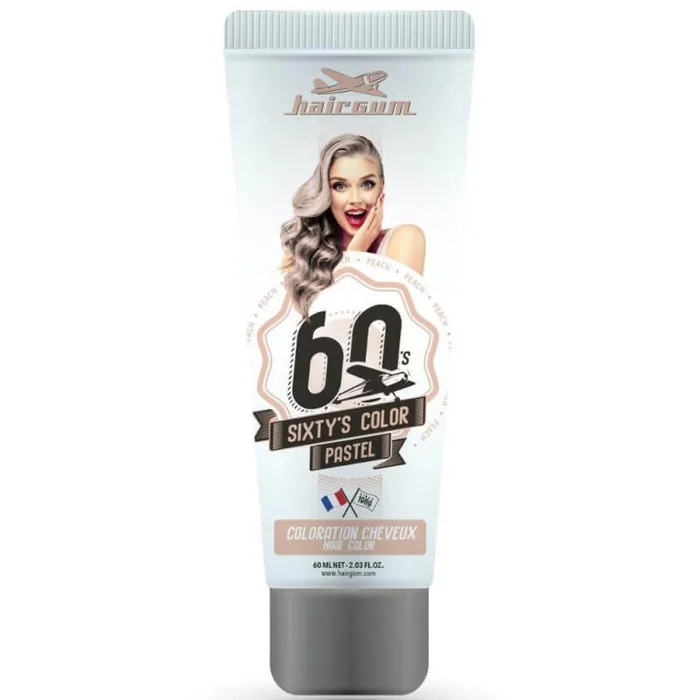 Sixty’s Color Colour Cream – HAIRGUM Melocotón 60ML