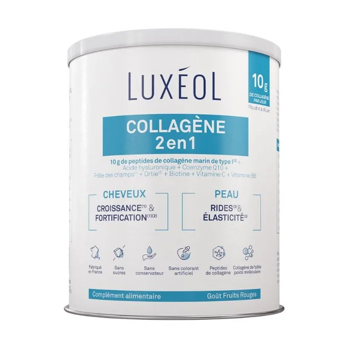 Suplemento alimenticio Colágeno 2en1 Luxéol 250ml