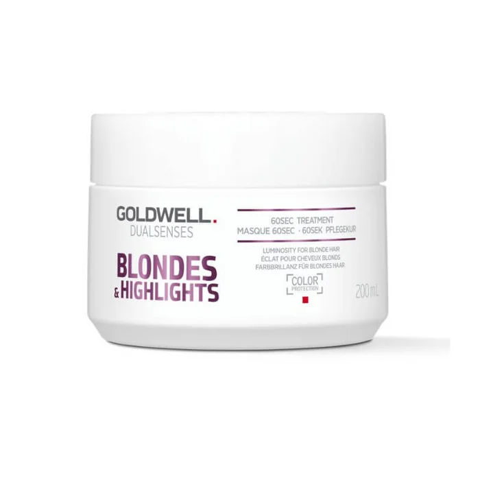 Tratamiento aclarante rubio en 60 segundos Dual Senses Blonde&Highlights Goldwell 200ml