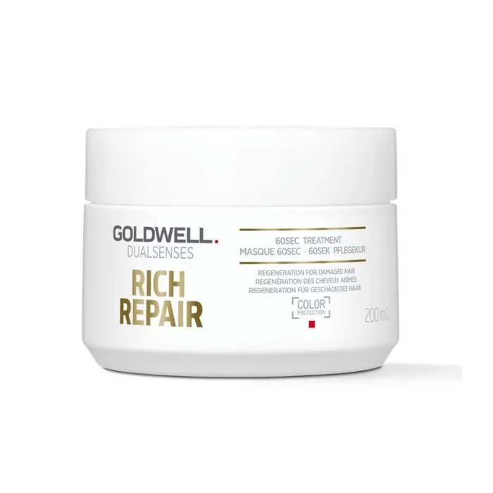 Tratamiento reestructurante 60 segundos Dual Senses Rich Repair Goldwell 200 ml