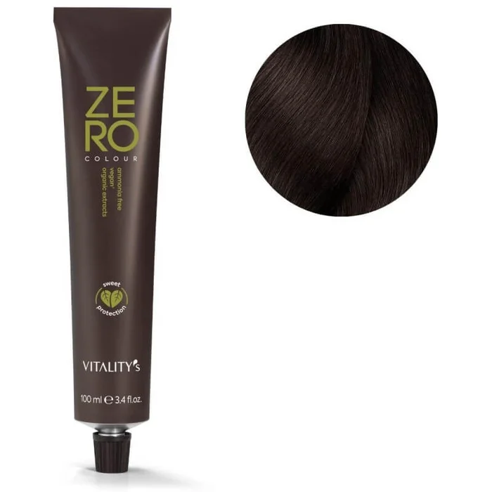 Vitality’s Hair Color Zero n ° 4/9 marrón 100ML