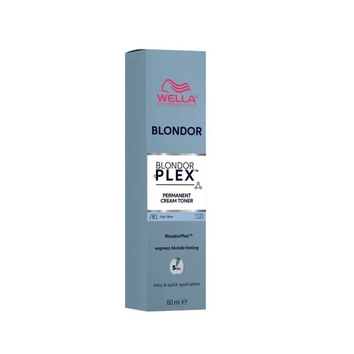 Wella BlondorPlex Tónico en Crema Plata Pálida 60ML